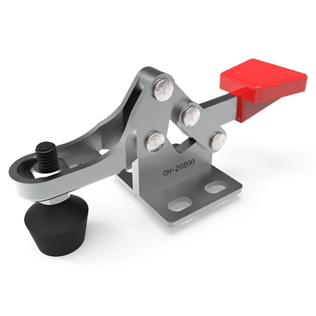 Vendita online Bloccaggio orizzontale base piatta braccio basso 30 Kg. INOX